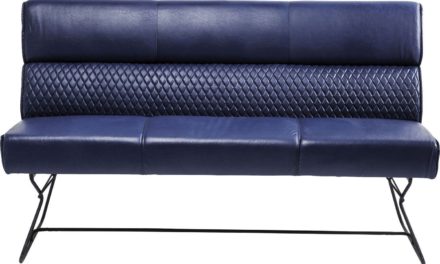 Sofabænk med ryglæn Melange 180 cm