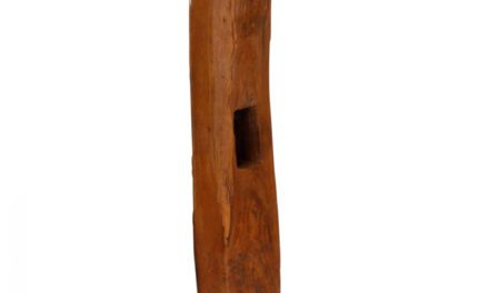 Wood træpæl på fod, 130-160 cm