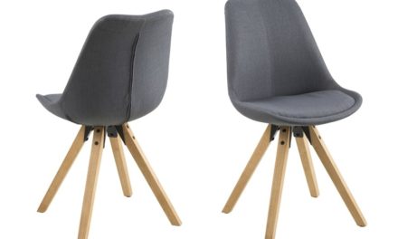 Dima spisebordsstol, mørkegrå