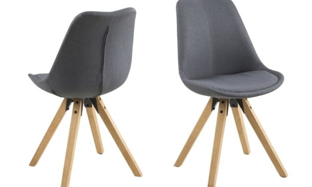 Dima spisebordsstol, mørkegrå