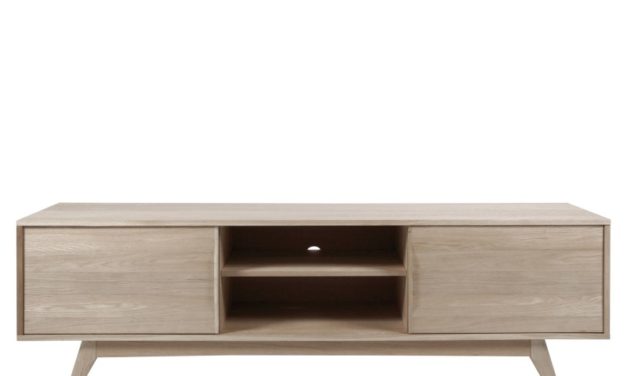 Marte TV-bord, 2 låger & 2 rum