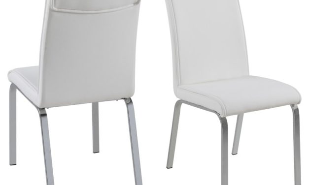 Leonora spisebordsstol – hvid