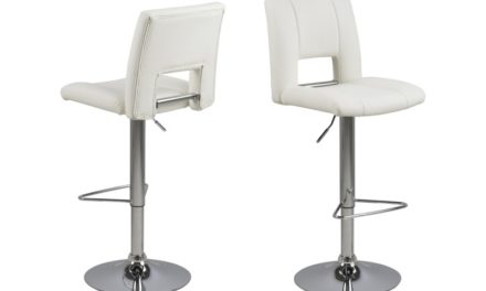 Sylvia barstol – hvíd