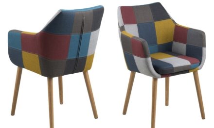 Nora armstol – multifarvet