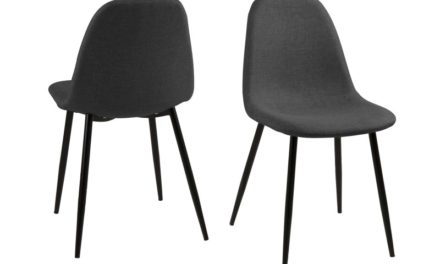 Wilma spisebordsstol – grå