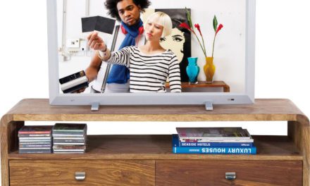 Authentico Club TV-bord i sheeshamtræ – 2 skuffer & 1 hylde