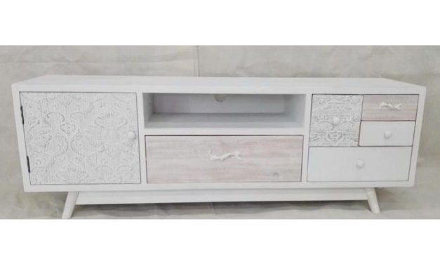 KARE DESIGN Sweet Home TV-bord – hvid i romantisk stil