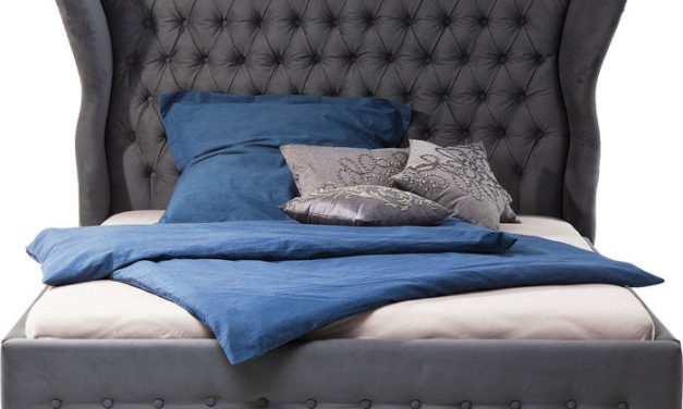 Bed city spirit Sengeramme 160×200, Mørkegrå