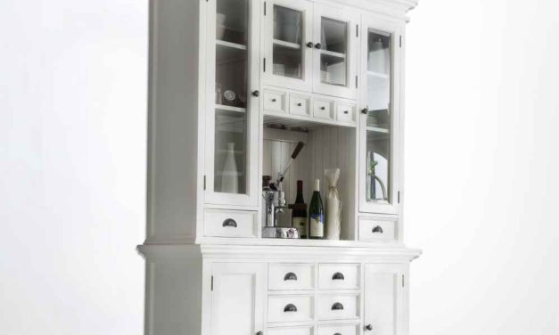 NOVASOLO Halifax Hutch Vitrineskab