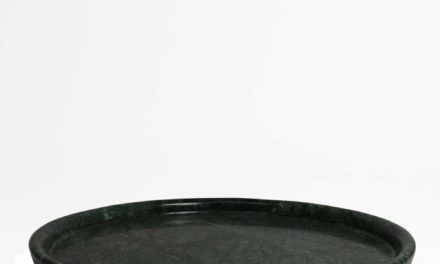 Dunos grøn marmor fad