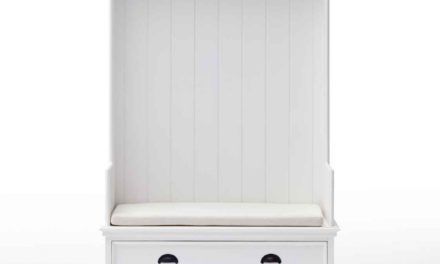 NOVASOLO Halifax Entréopstilling med bænk, hynde og skuffer