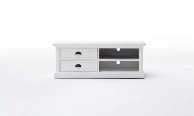 NOVASOLO Halifax Medium TV-bord med 2 skuffer
