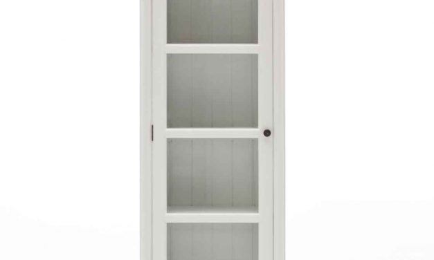 NOVASOLO Provence Vitrineskab med glaslåge