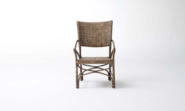 NOVASOLO Wickerworks Jester spisebordsstol med armlæn