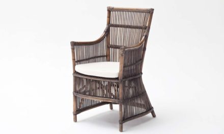 NOVASOLO Wickerworks Duchess stol med hynde