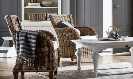 NOVASOLO Wickerworks Baron stol med hynde