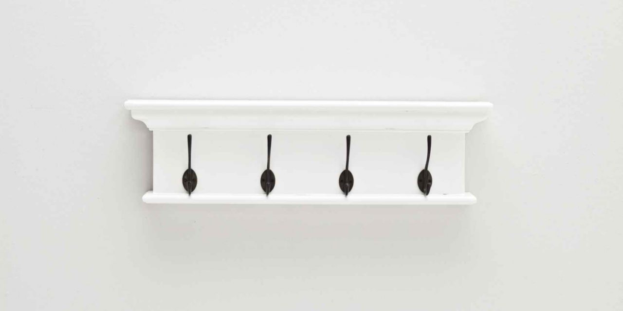 NOVASOLO Halifax Knagerække med 4 knager