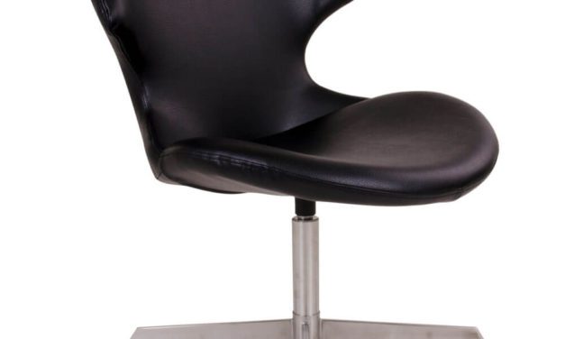 HOUSE NORDIC Zampi lænestol i sort kunstlæder