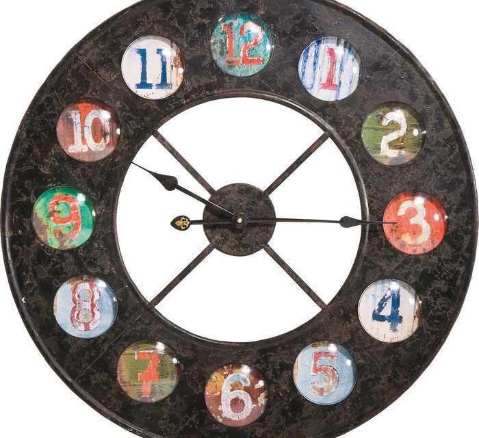 KARE DESIGN Vægur, Vintage Colore Ø70cm