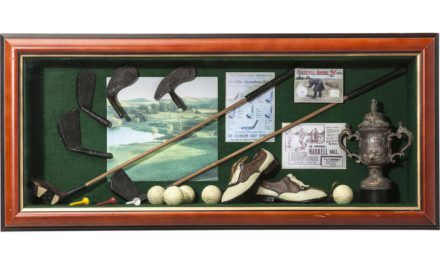 KARE DESIGN Vægdekoration Deco Shadow Box Golfer