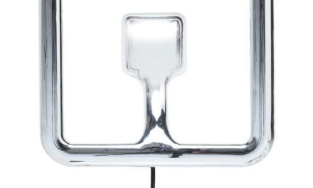 KARE DESIGN Væglampe, Clip Square Krom LED