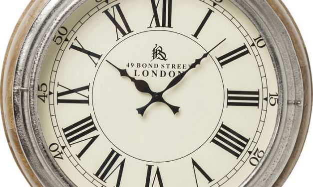 KARE DESIGN Vægur, Picadilly Circus Træ