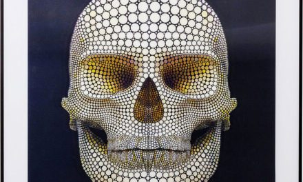 KARE DESIGN Billede, 3D Skull 60x60cm