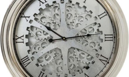 KARE DESIGN Vægur, Gear Sølv