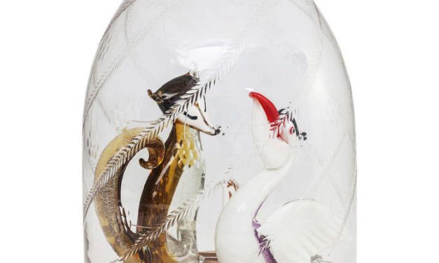 KARE DESIGN Glasklokke, Pure Glamour Rosaguld