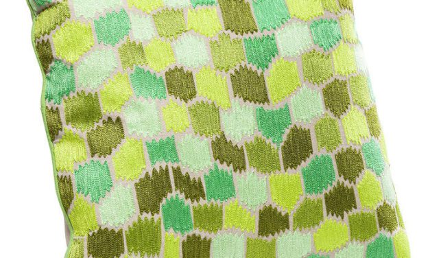 KARE DESIGN Pude, Green Ornaments 60x60cm