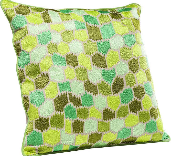 KARE DESIGN Pude, Green Ornaments 60x60cm