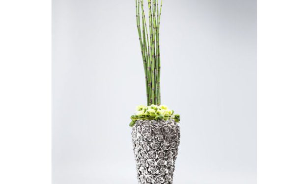 KARE DESIGN Vase, Rose Multi Krom Stor