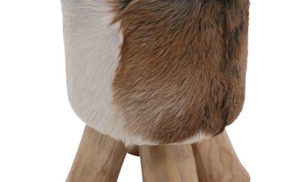 KARE DESIGN Skammel, Flint Stone Ø35cm