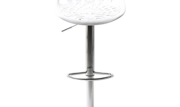 KARE DESIGN Barstol, Ornament Hvid