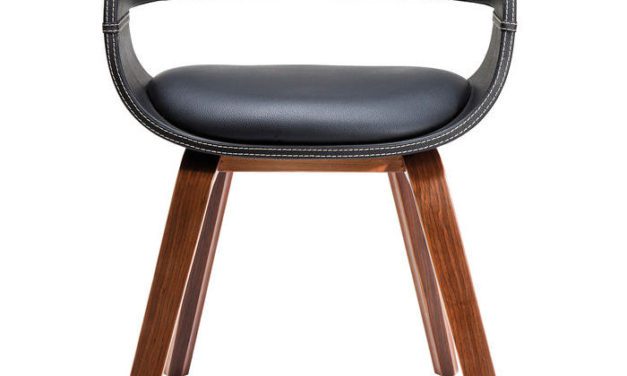 KARE DESIGN Stol med armlæn, Costa Walnut