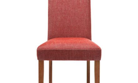 KARE DESIGN Stol, Padded Econo Slim Rhythm Carminrødt