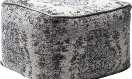 KARE DESIGN Puf, Kelim Pop Grå