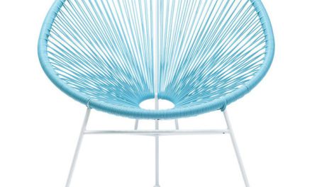 KARE DESIGN Havestol, Spaghetti Lys Blå