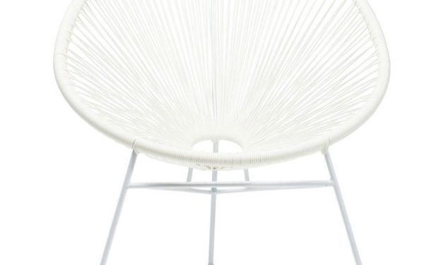 KARE DESIGN Havestol, Spaghetti Hvid