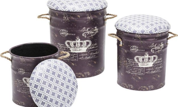 KARE DESIGN Skammel, Storage Royal (3/Sæt)