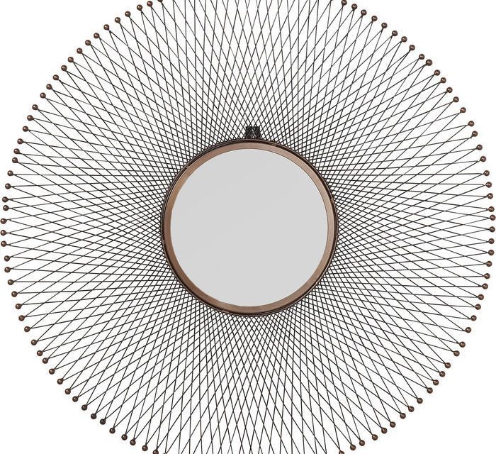 KARE DESIGN Spejl, Wire Coachella Ø85cm