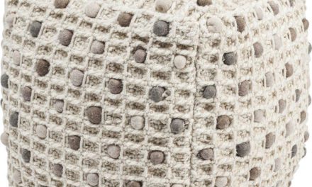 KARE DESIGN Puf, Pebbles Nature 45x45cm