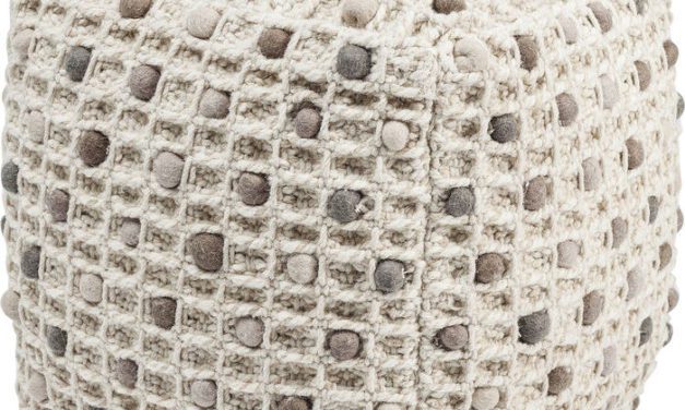KARE DESIGN Puf, Pebbles Nature 45x45cm