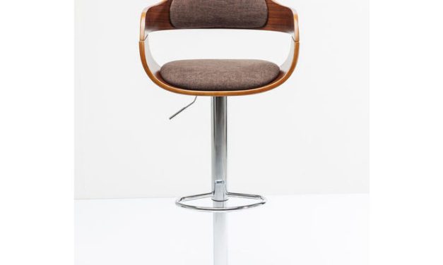 KARE DESIGN Barstol, Monaco Schoko