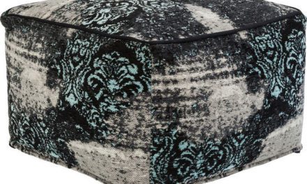 KARE DESIGN Puf, Kelim Ornament Turkis