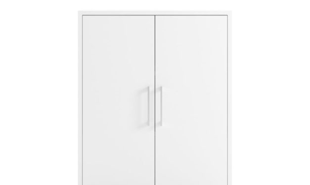 Prima lille skænk m. låger – Hvid