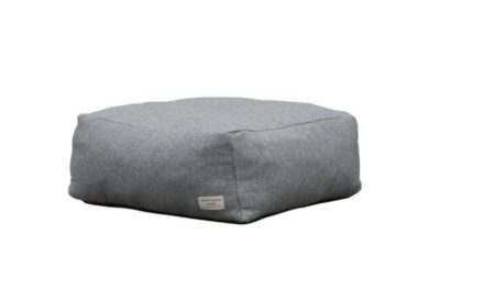 TROISPOMMESHOME Lounge puf – lysegrå Olefin stof