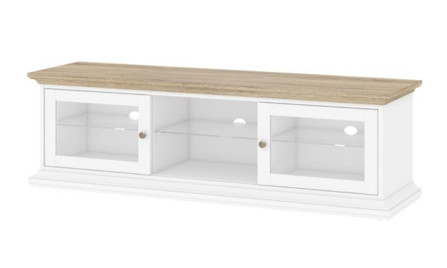 Paris TV-møbel hvid/eg