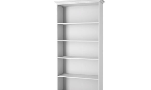 Paris bogkasse – hvid