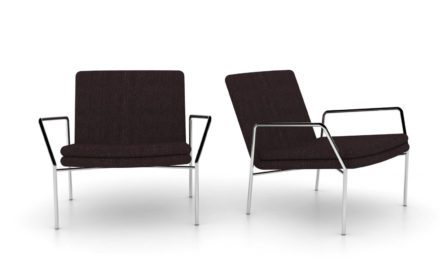 JENSENPLUS, Hoyo Loungestol – Brunt stof Brun Ingen